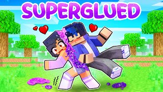 Minecraft But Were SUPERGLUED Together [upl. by Phira151]