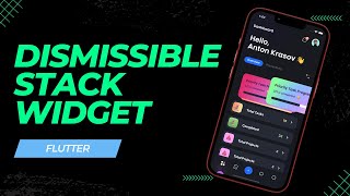 Creating DismissibleStack widget by forking native Dismissible and customizing animations and layout [upl. by Nor]