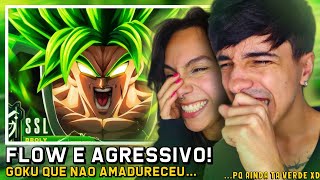 CASAL REAGE  Broly Dragon Ball Super  Super Saiyajin Lendário  M4rkim [upl. by Kyre]