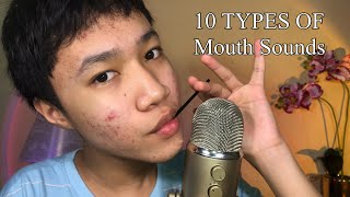 ASMR 10 Types Of Mouth Sounds [upl. by Wind]