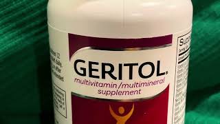 GERITOL REVIEW [upl. by Nhguavad131]