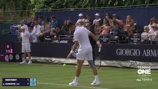 Djokovic vs Medvedev  Giorgio Armani Tennis Classic  6282024 [upl. by Adieno]