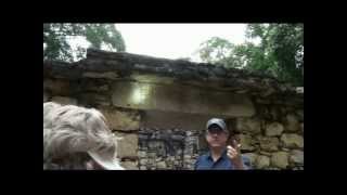 David Stuart deciphers glyphs on Yaxchilan Lintel 39 [upl. by Ddal]