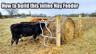 How to build an inline Hay Feeder [upl. by Yand]