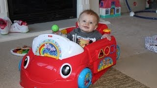 Fisher Price Crawl Around Car Unboxing and Playtime Review [upl. by Anjali]