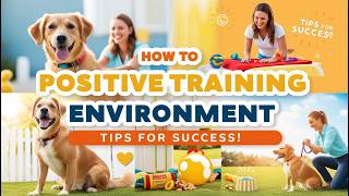 How to Create a Positive Environment for Dog Training [upl. by Wentworth86]