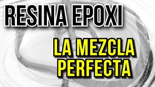 RESINA EPOXI PARA PRINCIPIANTES  Cómo mezclar la resina CORRECTAMENTE [upl. by Aicinod]