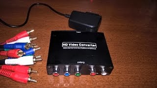 HDMI to RGB Component Converter [upl. by Arodaeht]