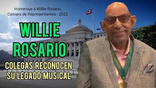 100 Años de Willie Rosario  Recuerdos del Homenaje en la Cámara de Representantes [upl. by Nosde]