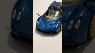 Pagani Huayra Roadster 164 scale model Mini GT [upl. by Tarton167]