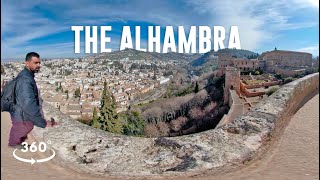 Escape Now The Alhambra in 360° VR  A Guided Journey Through Time in Islamic Spain [upl. by Nyledaj]