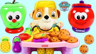 Paw Patrol Rubble Plays Count And Learn Jar Games [upl. by Hilliard]