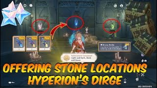 Hyperions Dirge 3 Offering Stone Locations  Enkanomiya Genshin impact [upl. by Selin]