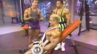 Flex Magazine Workout with Lee Priest 4 [upl. by Narruc89]