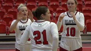 Minot State Vs Valley City State Womens Basketball 12523 [upl. by Gupta]