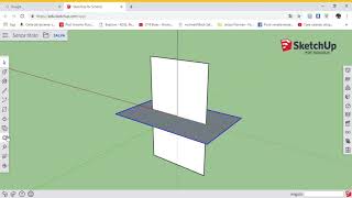 Tutorial per la costruzione dellICOSAEDRO a partire da 3 rettangoli aurei con Sketchup [upl. by Beulah]