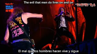 Iron Maiden  The Evil That Men Do Rock in Rio 2019 Sub Español Lyrics HD [upl. by Vikki]