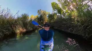 Actividades deportivas en el Guadiana Kayak en Ruidera [upl. by Rayle]