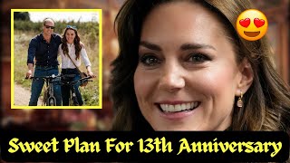 Catherine SHEDS HAPPY TEARS As Prince William Reveals His SWEET Plan For 13th Wedding Anniversary [upl. by Adkins678]