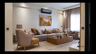 DÉCORATION MODERNE 2019 INTERIOR DESIGN APPARTEMENT CASABLANCAالتصميم الداخلي للمنزل [upl. by Nobie611]