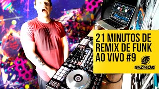 REZENDE  SET FUNK 9  REMIX AO VIVO 21min [upl. by Raamaj337]