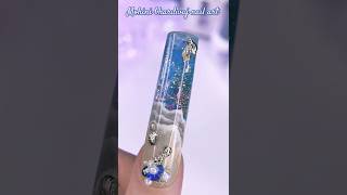 easy way you do liquid nail extension 2024 at home💅nailartyt polygel shorts youtube video [upl. by Eizeerb]