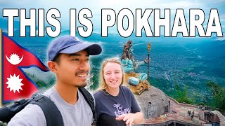 First Time EXPLORING Pokhara Nepal 🇳🇵 [upl. by Larrisa40]