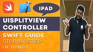 Swift 4 amp Xcode 10  UISplitViewController Tutorial Best For iPad in Hindi [upl. by Yvad548]