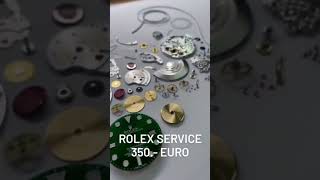 Rolex Submariner Revision rolex uhrmacher rolexsubmariner rolexrevision [upl. by Dotty]