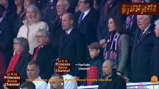 God Save The Queen The National Anthem Prince George Rugby New 2022 [upl. by Flss387]