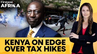 Kenya Over 300 Arrested in Protests Against Ruto Govts Proposed Tax Hikes  Firstpost Africa [upl. by Izy150]