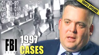 The Biggest FBI Cases From 1997  TRIPLE EPISODE  The FBI Files [upl. by Nonnag]