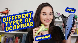 Different Types of Ocarinas  Learn About The Soprano Alto Tenor amp Bass Ocarinas [upl. by Carolyne]