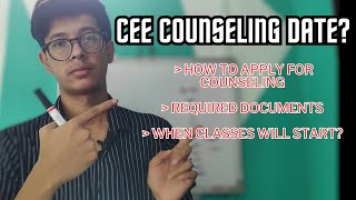 CEE COUNSELING DATE amp HOW TO APPLYREQUIRED DOCUMENTS CEE2024CEECOUNSELINGassamcee [upl. by Dario]