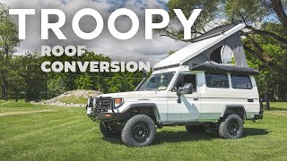 WALKAROUND Land Cruiser Troop Carrier Roof Conversion [upl. by Ever]