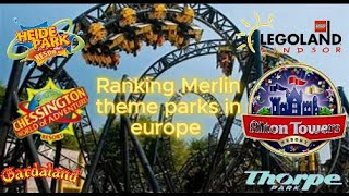 Ranking Merlin theme parks around Europe [upl. by Maitland]