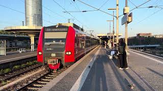 S12 nach Hennef Sieg BR424 008 DB SBahn Köln Leon Jung [upl. by Ahsi]