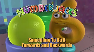 Something to do 6  Forwards and Backwards  Numberjacks [upl. by Melise]