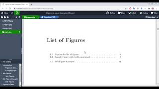 Latex  List of Figures  Figures in Thesis  Figures in Book [upl. by Imojean335]