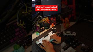 Which of these keyboards sounds the best Part 1 keyboard tech pcgaming [upl. by Laersi259]