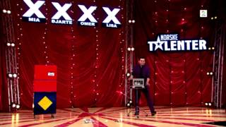 Amazing Magician on Norways got talent [upl. by Hollenbeck]