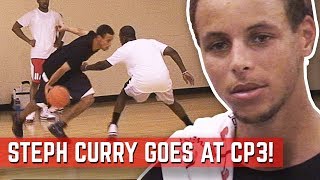 Steph Curry GOES AT Chris Paul At CP3 Camp UNSEEN Footage From 2010 [upl. by Eillime]