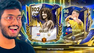 97 Gullit TOTY amp 12th Man CR7 Hunt Begins  FC MOBILE Pack Opening [upl. by Ivatts]