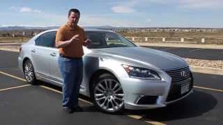 2014 Lexus LS 460 Review [upl. by Ellerehc]