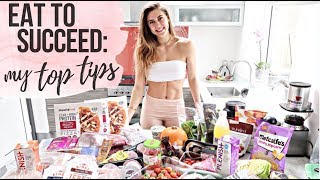 MY DIET FOR STAYING LEAN amp BUILDING MUSCLE  SHOPPING [upl. by Frederica]