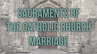 Marriage Sacraments of the Catholic Church [upl. by Deste]