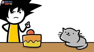 القطة 🐈 و الكعكة 🍰 [upl. by Wettam723]