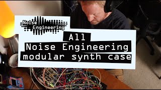 Cinematic modular synth score with all Noise Engineering case [upl. by Aisatana]