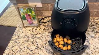 Chefman TurboFry 5Quart Air Fryer Review [upl. by Ahtikal]