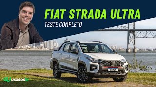 Fiat Strada Ultra Testando a medalhista de ouro das Picapes  Review Usadosbr [upl. by Yrebmik]